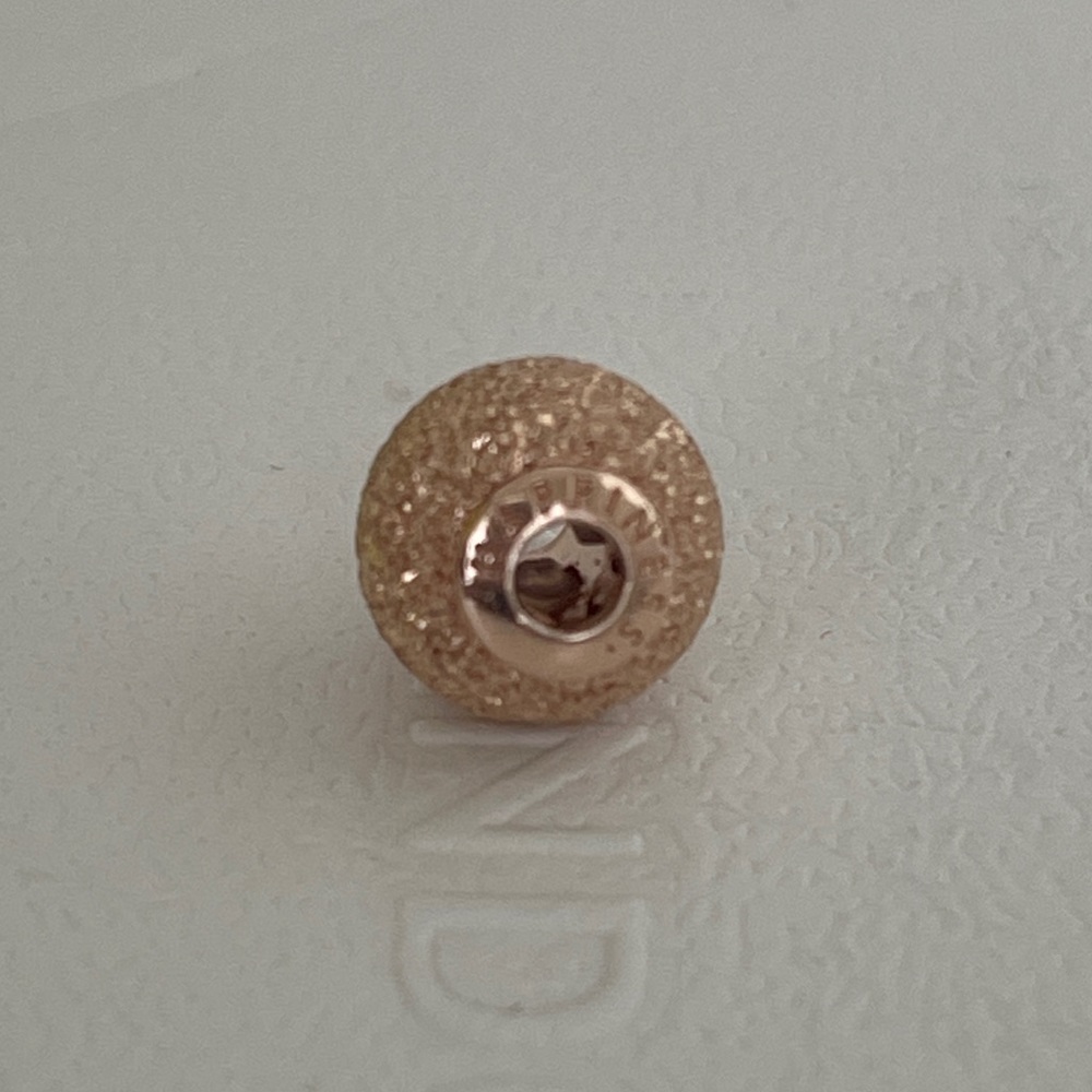 Essence HAPPINESS PANDORA Rose GOLD GLITTERY Charm - Picture 3 of 7